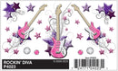 ROCKIN' DIVA DRY TRANSFER