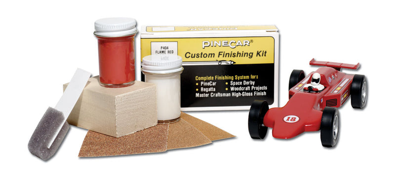 FLAME RED CUSTOM FINISH KIT