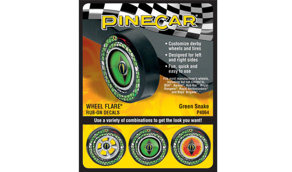 GREEN SNAKE WHEEL FLARE