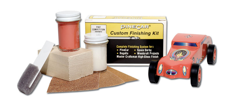 COMPETITION ORANGE CUST FINISH KIT