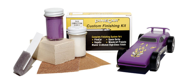 COMPETITION PURPLE CUSTOM FINISH KIT