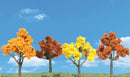 AUTUMN TREES 4/PK 2"-3"