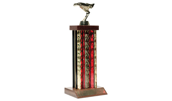 11" PINECAR DLX 2ND PLC TROPHY