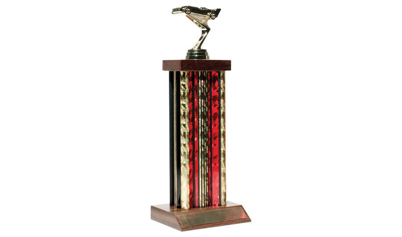 11" PINECAR DLX 2ND PLC TROPHY