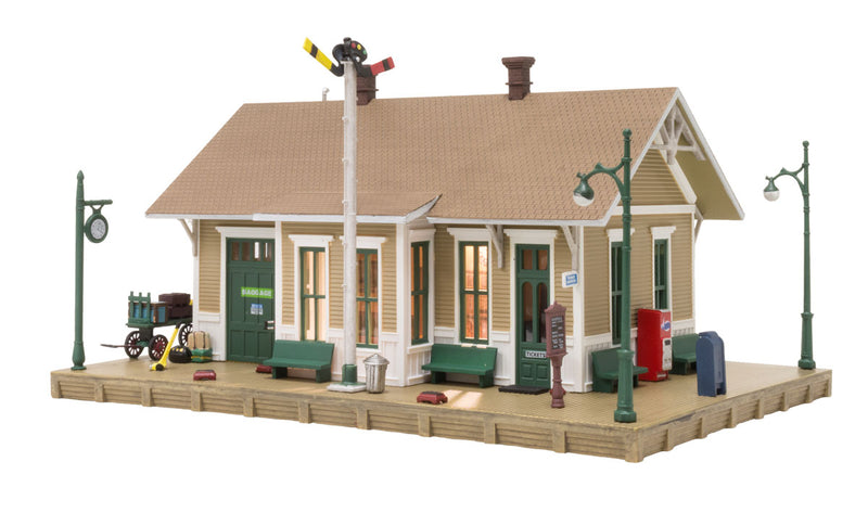 HO DANSBURY DEPOT (LIT)