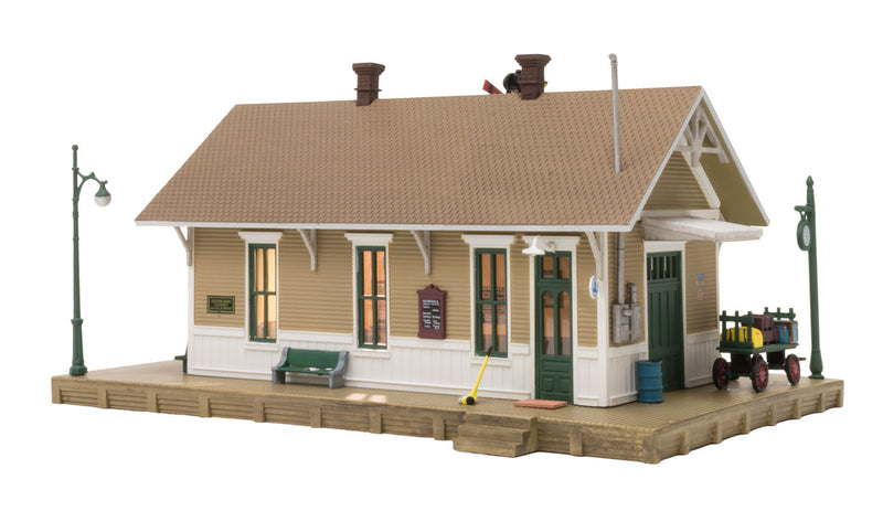 HO DANSBURY DEPOT (LIT)