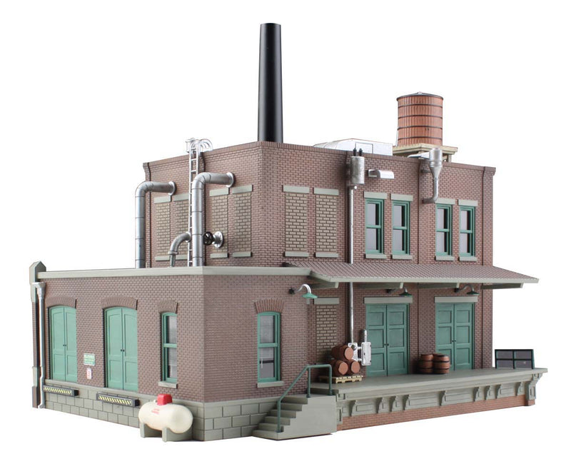 HO CLYDE&DALES BARREL FACTORY (LIT)