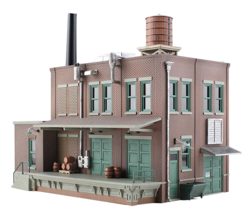 HO CLYDE&DALES BARREL FACTORY (LIT)