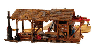 HO BUZZ'S SAWMILL (LIT)