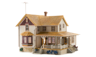 HO CORNER PORCH HOUSE (LIT)