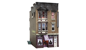HO BETTY'S BURNING BUILDING (LIT)