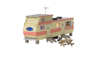 HO DOUBLE DECKER TRAILER (LIT)