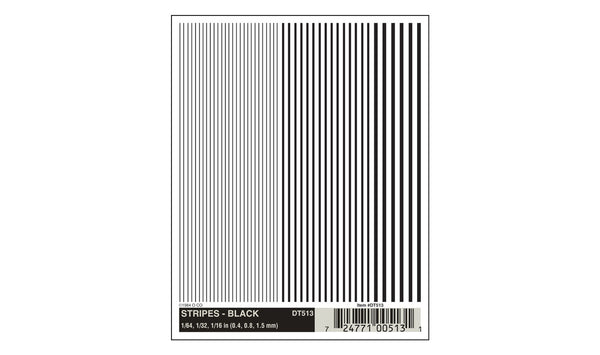 STRIPES - BLACK