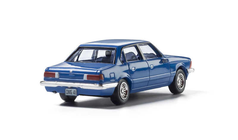 HO BLUE SEDAN