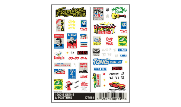 1960'S SIGNS & POSTERS