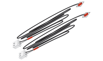 RED LED STICK-ON LIGHTS