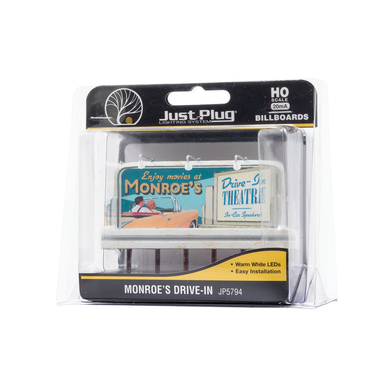 MONROE'S DRIVE-IN BILLBOARD