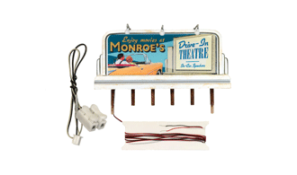 MONROE'S DRIVE-IN BILLBOARD