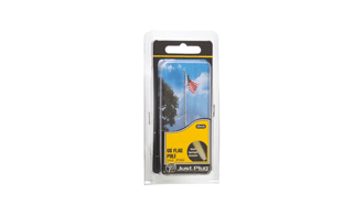 SMALL US FLAG - POLE