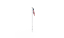 SMALL US FLAG - POLE