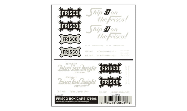 FRISCO BOX CARS