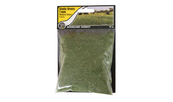 Static Grass, Medium Green 7mm
