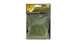 STATIC GRASS MEDIUM GREEN 12MM