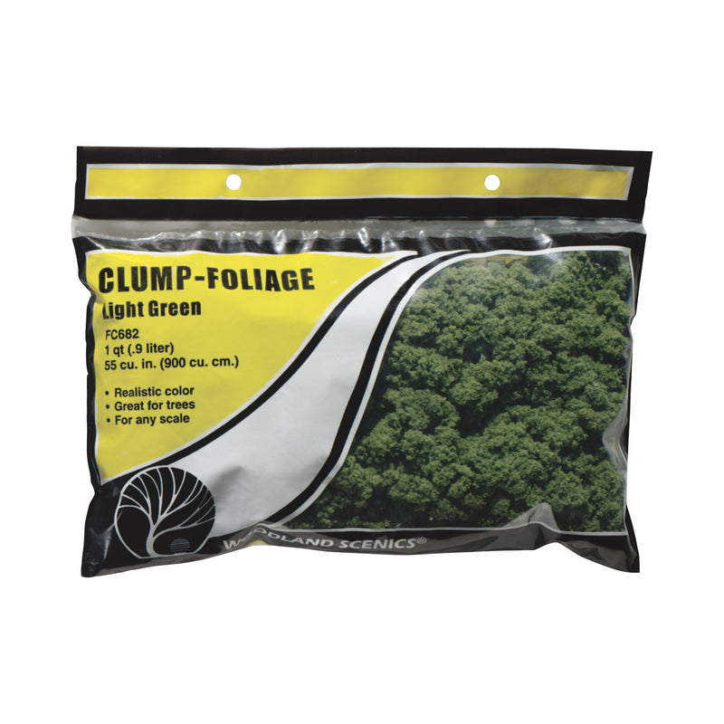 LIGHT GREEN CLUMP FOLIAGE