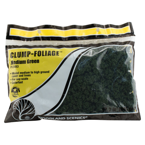 MEDIUM GREEN CLUMP FOLIAGE
