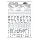 NUMBERS ROMAN RR SILVER DT