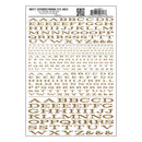 EXTENDED ROMAN RR GOLD DT