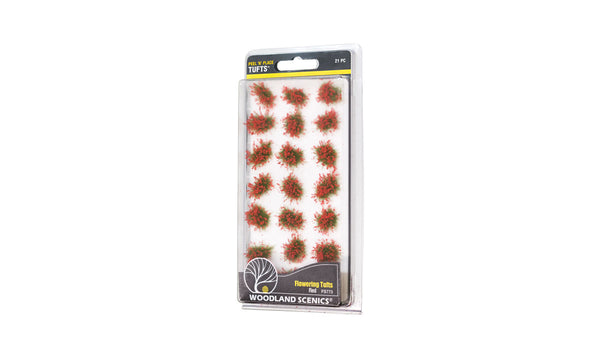 RED FLOWERING TUFTS