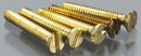 FLT HEAD SCREW 0-80 3/8 5/PKG