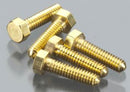 HEX HEAD SCREW 0-80 1/4 5/PKG