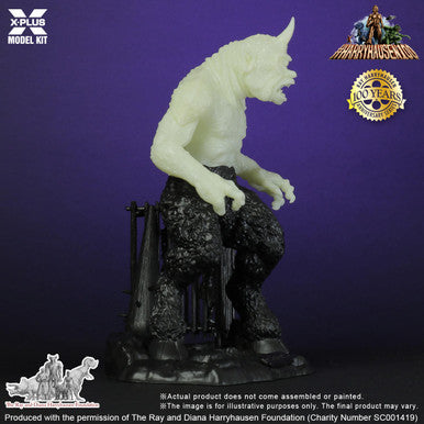 1/35 X-Plus Cyclops 7th Voyage of Sinbad GLOW Plastic Model