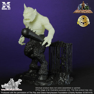 1/35 X-Plus Cyclops 7th Voyage of Sinbad GLOW Plastic Model