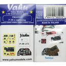 YAHU MODEL YMA4915 1/48 P-38 L LIGHTNING FOR TANIYA ACCESSORIES FOR AIRCRAFT