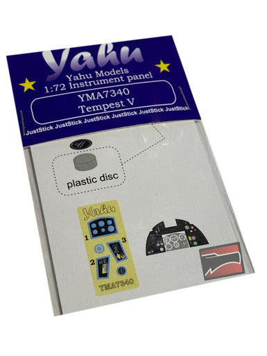 1/72 Yahu Models Tempest V Instrument Panel