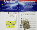 FOKKER DR. I PHOTOETCHED, 3D PRECOLORED INSTRUMENT PANELS