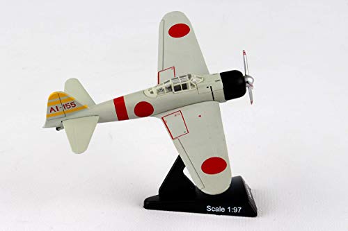 Daron Worldwide Trading Postage Stamp A6M2 Zero 1/97 Ijnas Carrier Akagi 1 Airplane Model