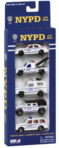 Daron Nypd Vehicle Gift Set, 5-Piece