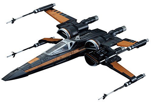 Bandai Hobby Star Wars 1/72 Poe's X-Wing Fighter The Force Awakens Building Kit