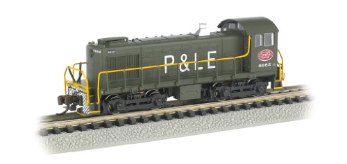 Bachmann Industries Alco S4 Diesel Switcher Dcc Equipped Locomotive NYC System P&Le #8662 N Scale Train Car