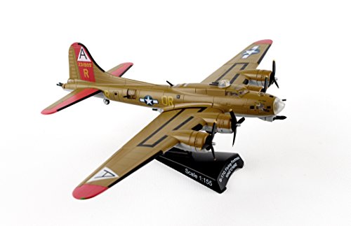 Postage Stamp PS5402-3 USAF B-17G Nine O Nine 1:155 Scale Flying Fortress Diecast Display Model with Stand