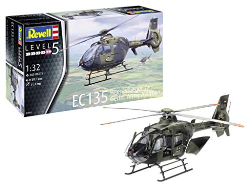Revell 04982 EC135 Heeresflieger/ Germ. Army Aviation, 1:32 Scale Plastic Model kit