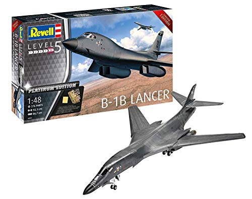 Revell 04963, US Air Force B-1B Lancer Premium Edition, 1:48 Scale Plastic Model Kit