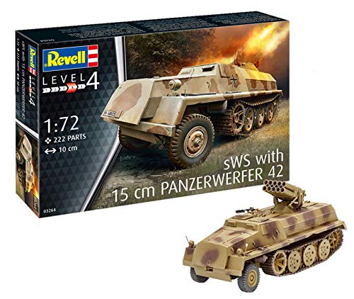 Revell 03264, SWS with 15 cm Panzerwerfer 42, 1: 72 Scale Plastic Model