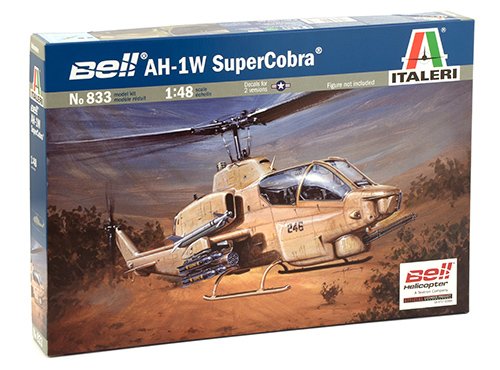 Italeri 1: 48 Aircraft No 833 Bell Ah-1W Super Cobra