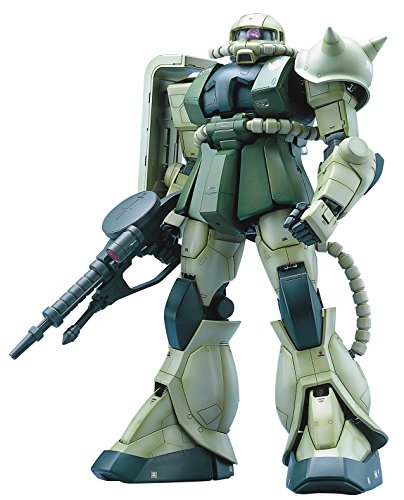 Bandai Hobby MS-06F Zaku II Mobile Suit Gundam Perfect Grade Action Figure, Scale 1:60