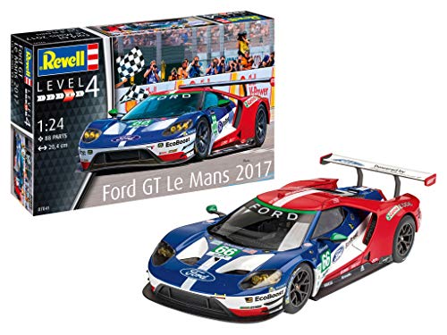Revell RV07041 2017 Ford Gt - Le Mans Model Kit, Various